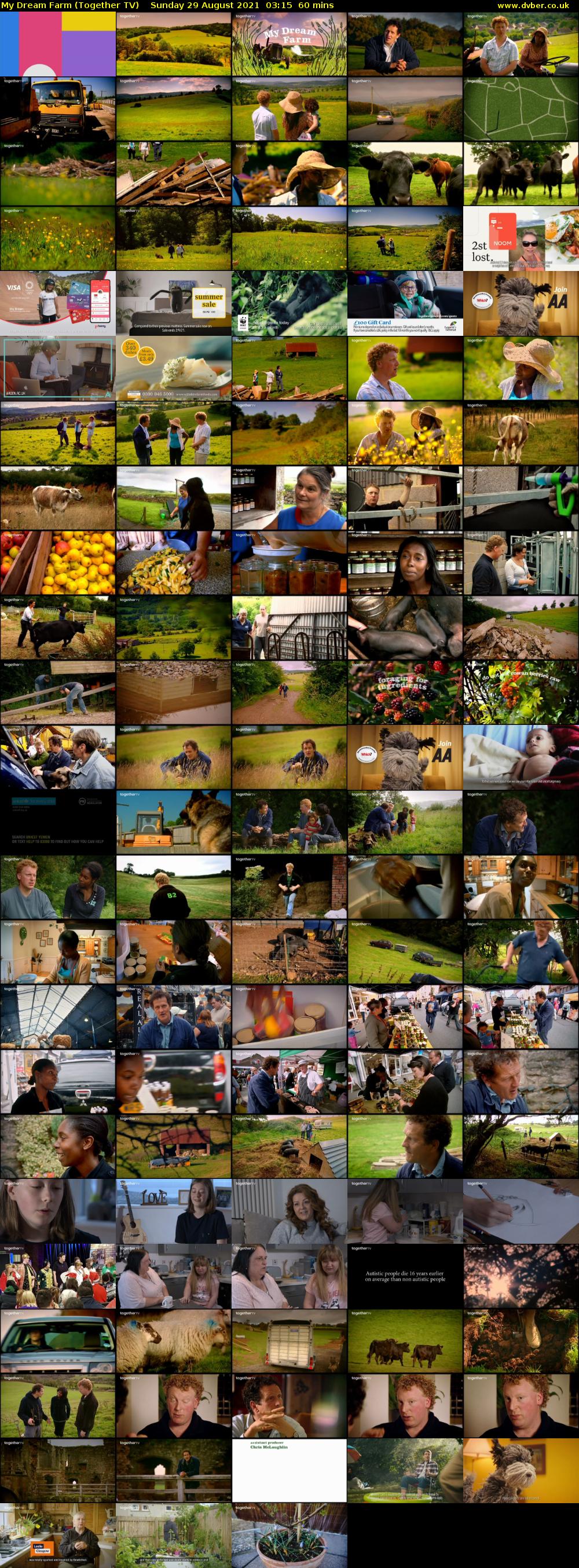 My Dream Farm (Together TV) Sunday 29 August 2021 04:15 - 05:15