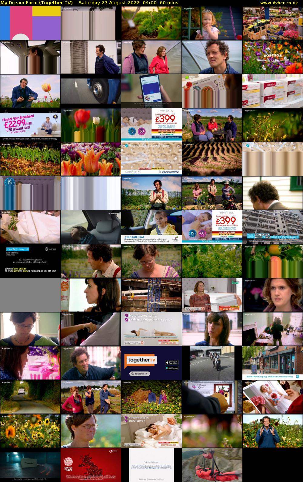 My Dream Farm (Together TV) Saturday 27 August 2022 04:00 - 05:00