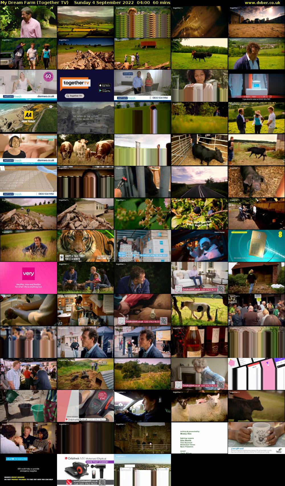 My Dream Farm (Together TV) Sunday 4 September 2022 04:00 - 05:00