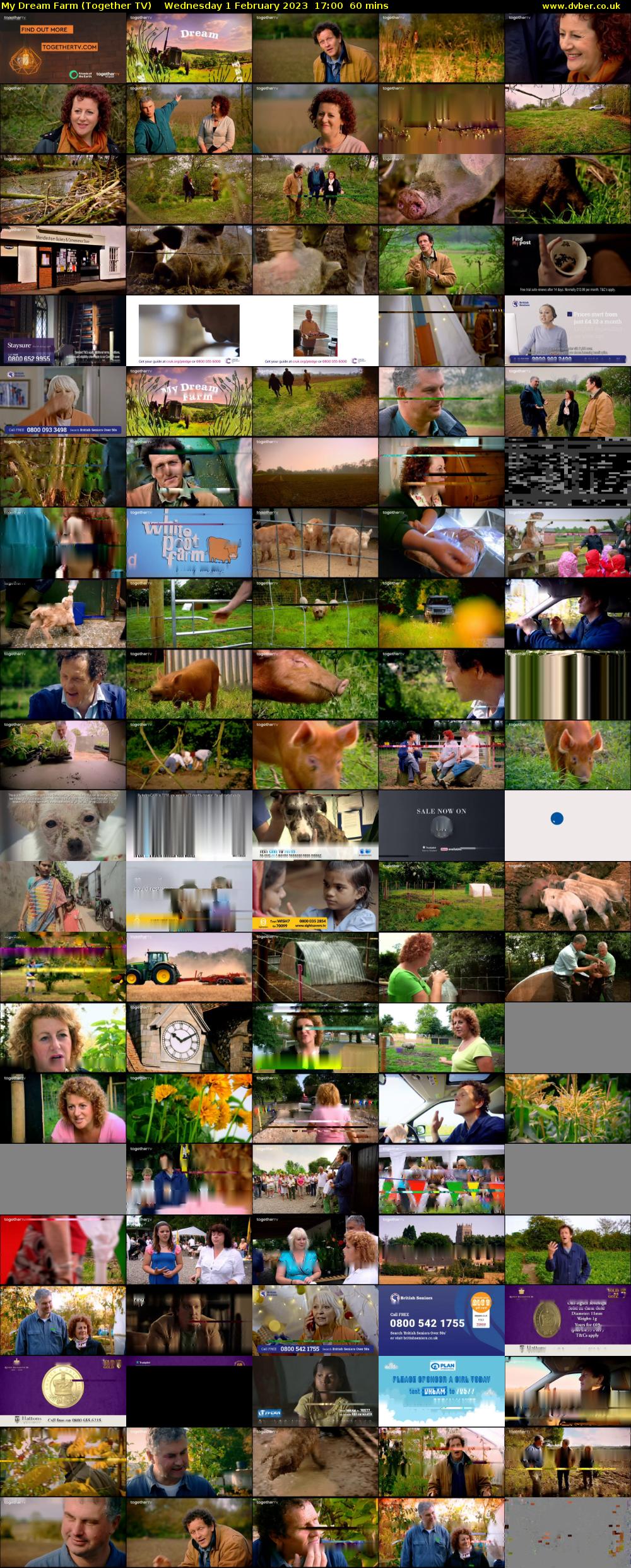 My Dream Farm (Together TV) Wednesday 1 February 2023 17:00 - 18:00