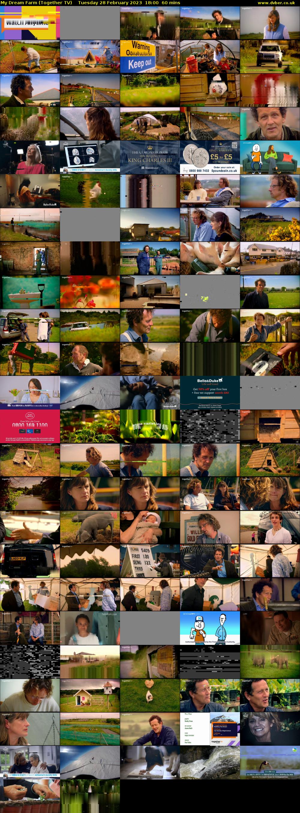 My Dream Farm (Together TV) Tuesday 28 February 2023 18:00 - 19:00