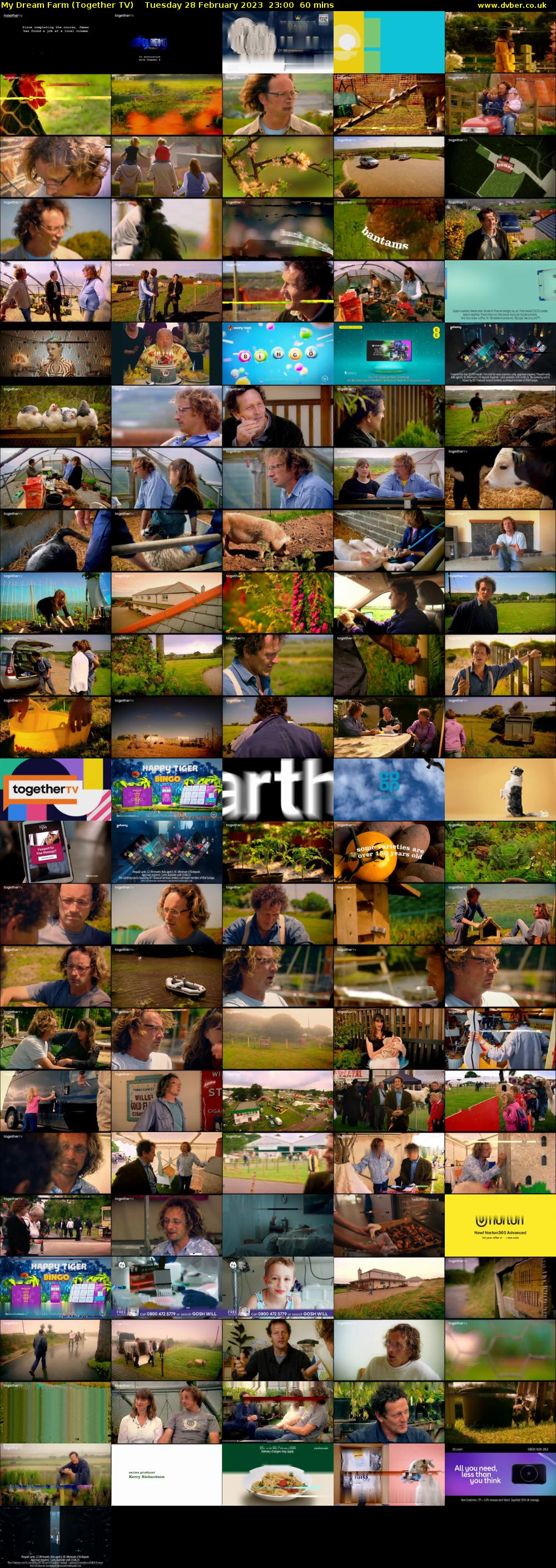My Dream Farm (Together TV) Tuesday 28 February 2023 23:00 - 00:00
