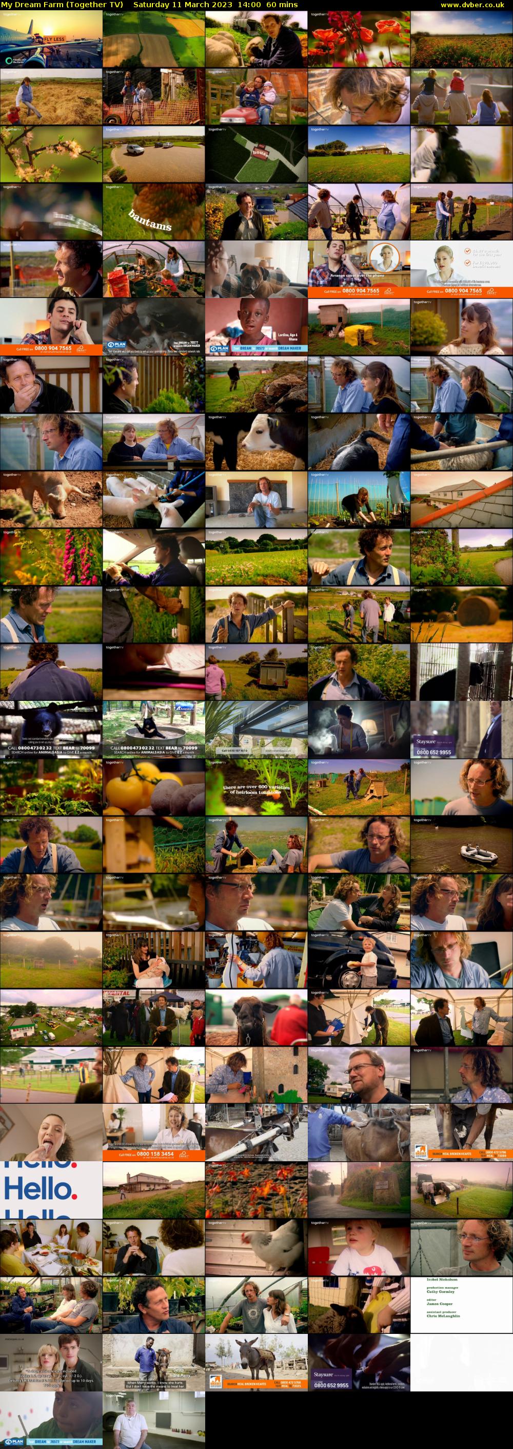 My Dream Farm (Together TV) Saturday 11 March 2023 14:00 - 15:00