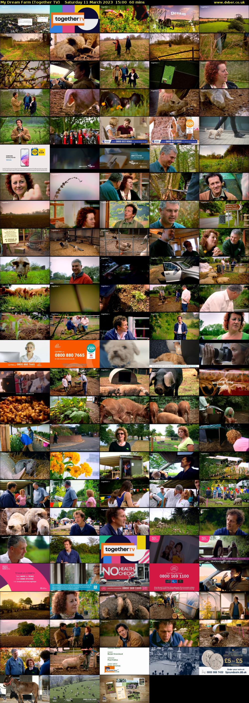 My Dream Farm (Together TV) Saturday 11 March 2023 15:00 - 16:00