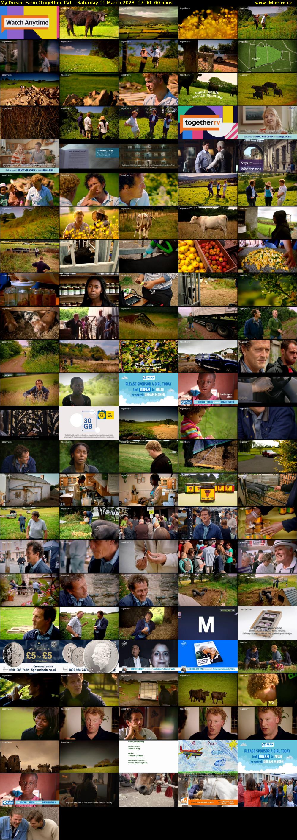 My Dream Farm (Together TV) Saturday 11 March 2023 17:00 - 18:00