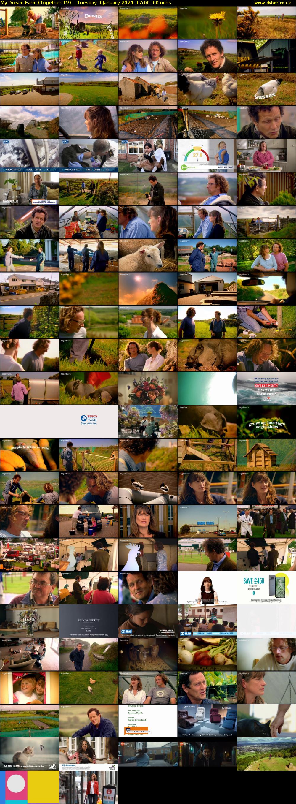 My Dream Farm (Together TV) Tuesday 9 January 2024 17:00 - 18:00