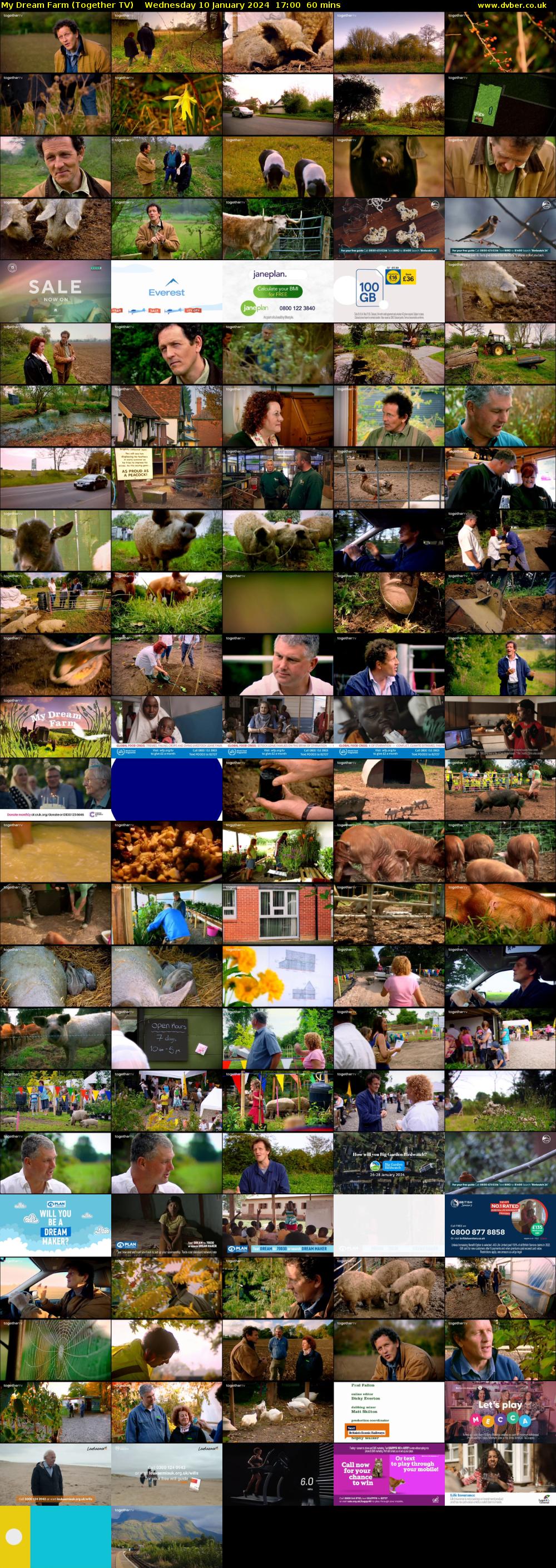 My Dream Farm (Together TV) Wednesday 10 January 2024 17:00 - 18:00
