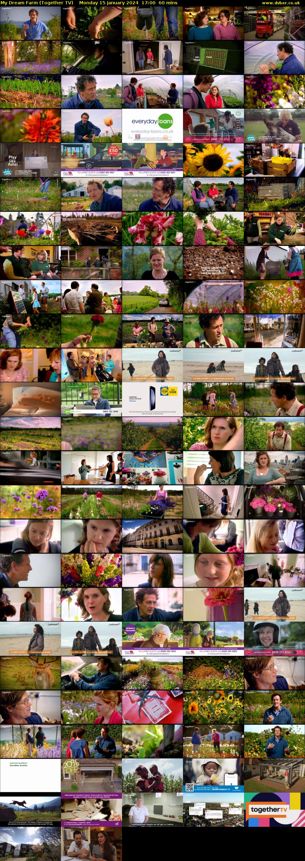 My Dream Farm (Together TV) Monday 15 January 2024 17:00 - 18:00