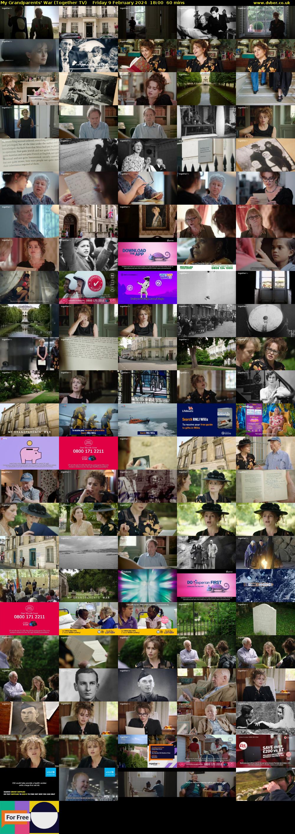 My Grandparents' War (Together TV) Friday 9 February 2024 18:00 - 19:00