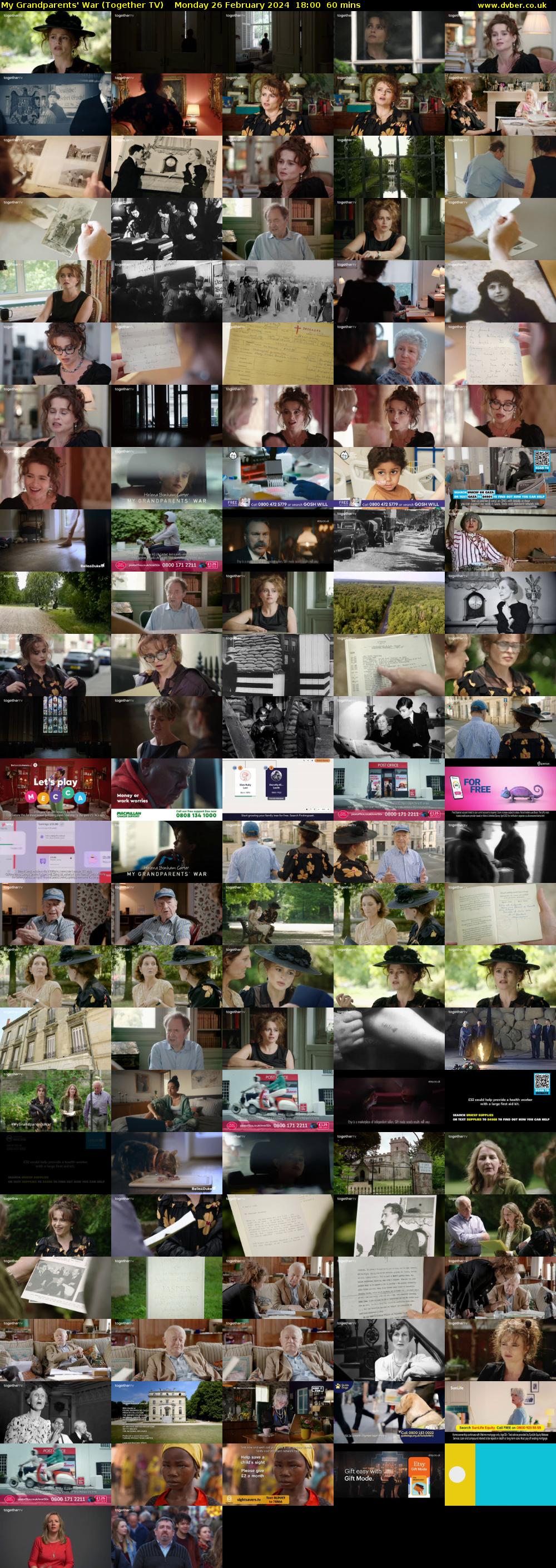 My Grandparents' War (Together TV) Monday 26 February 2024 18:00 - 19:00