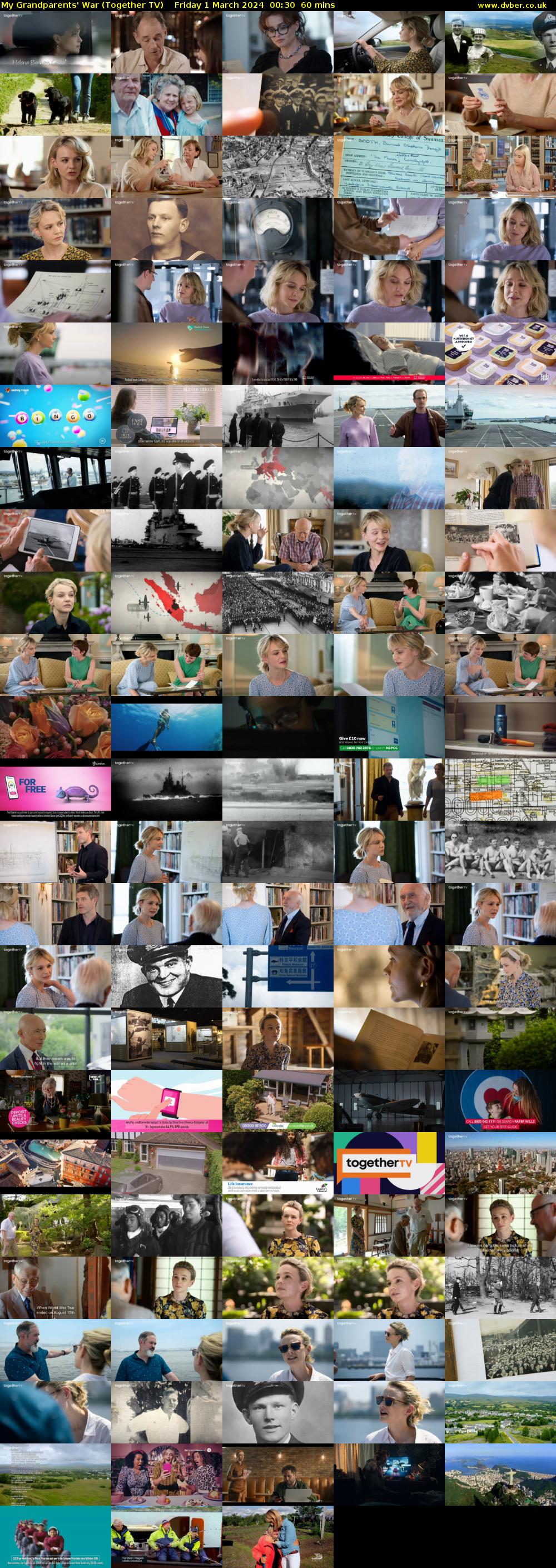 My Grandparents' War (Together TV) Friday 1 March 2024 00:30 - 01:30