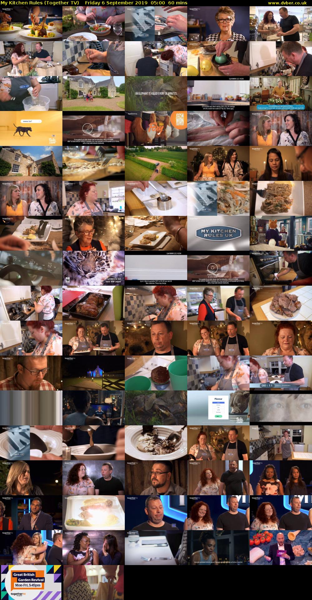 My Kitchen Rules (Together TV) Friday 6 September 2019 05:00 - 06:00