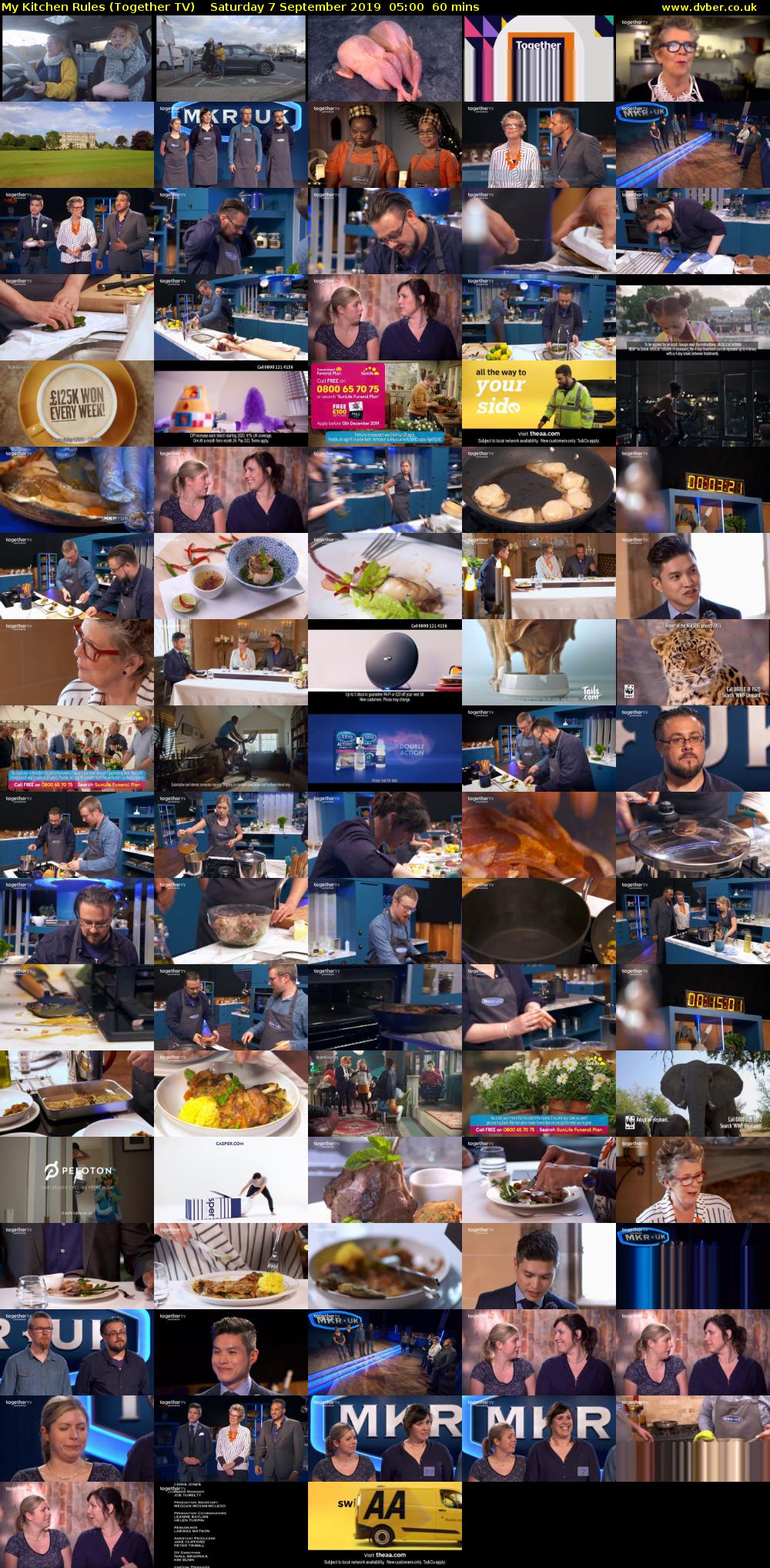 My Kitchen Rules (Together TV) Saturday 7 September 2019 05:00 - 06:00