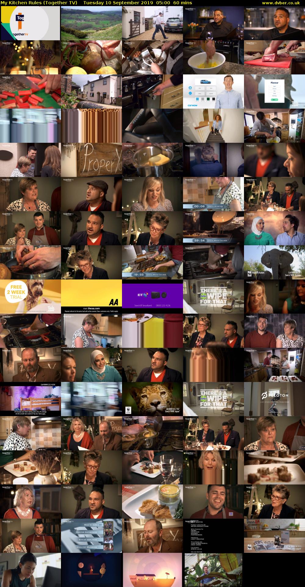 My Kitchen Rules (Together TV) Tuesday 10 September 2019 05:00 - 06:00