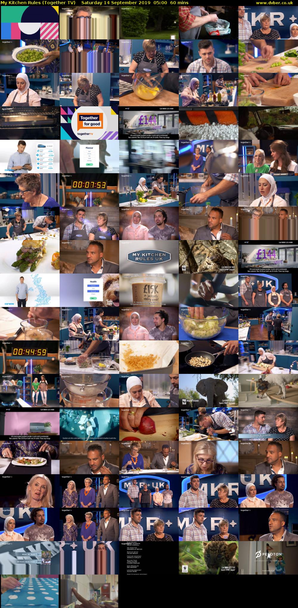 My Kitchen Rules (Together TV) Saturday 14 September 2019 05:00 - 06:00