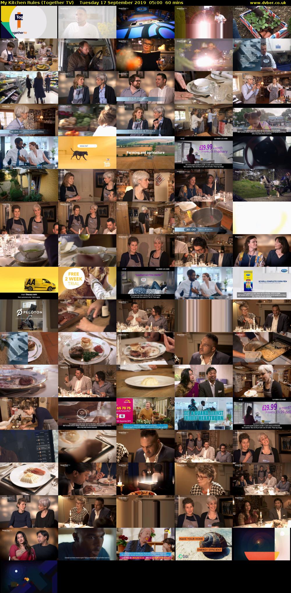 My Kitchen Rules (Together TV) Tuesday 17 September 2019 05:00 - 06:00