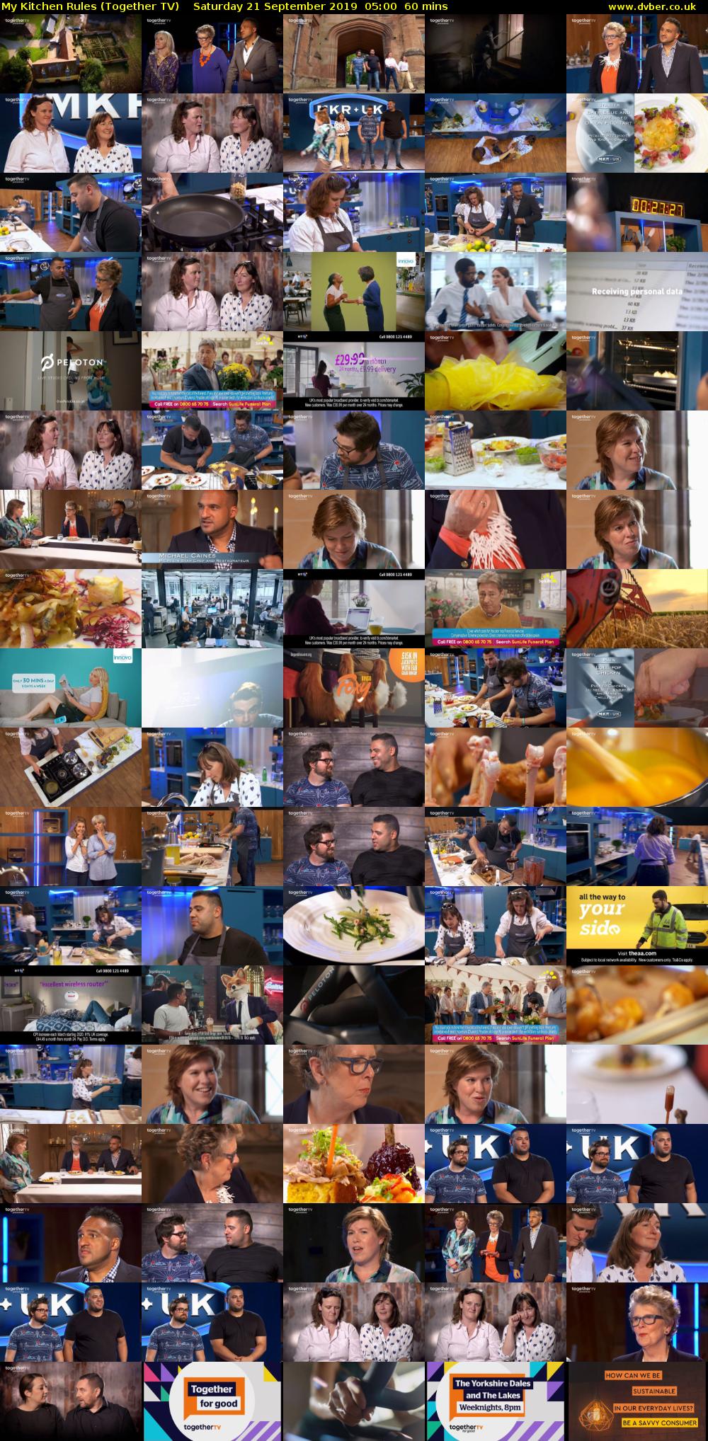 My Kitchen Rules (Together TV) Saturday 21 September 2019 05:00 - 06:00
