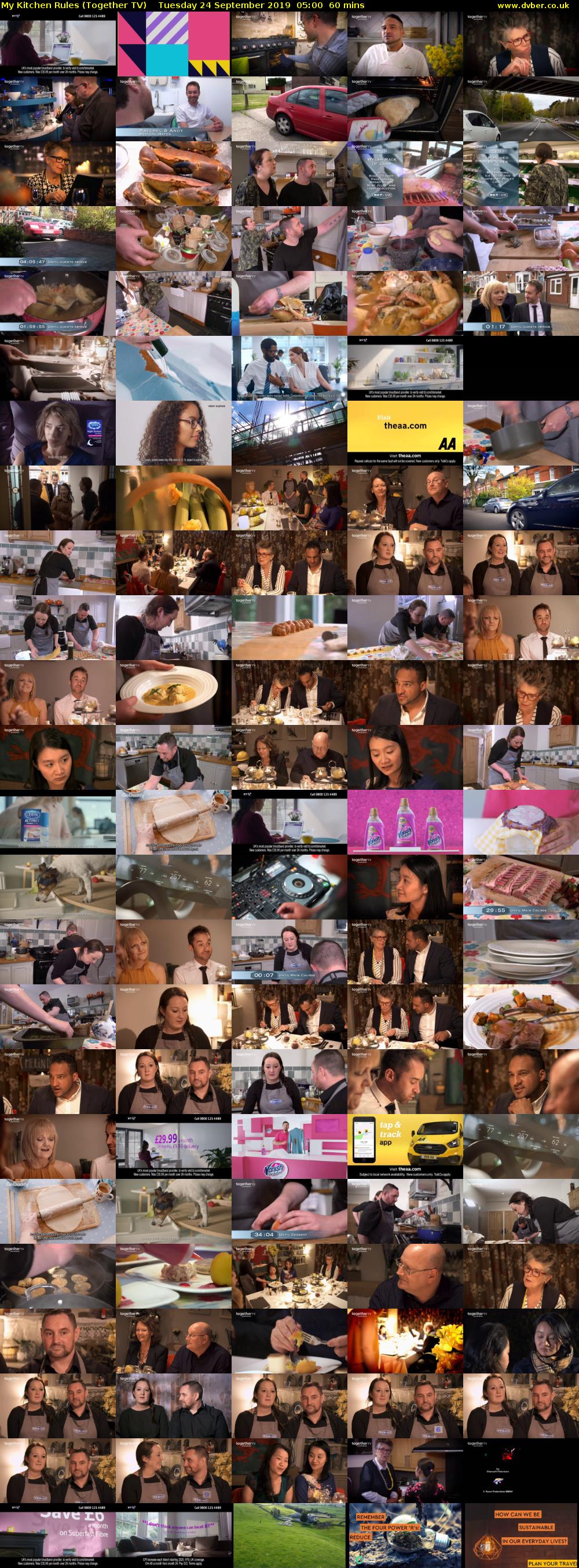 My Kitchen Rules (Together TV) Tuesday 24 September 2019 05:00 - 06:00