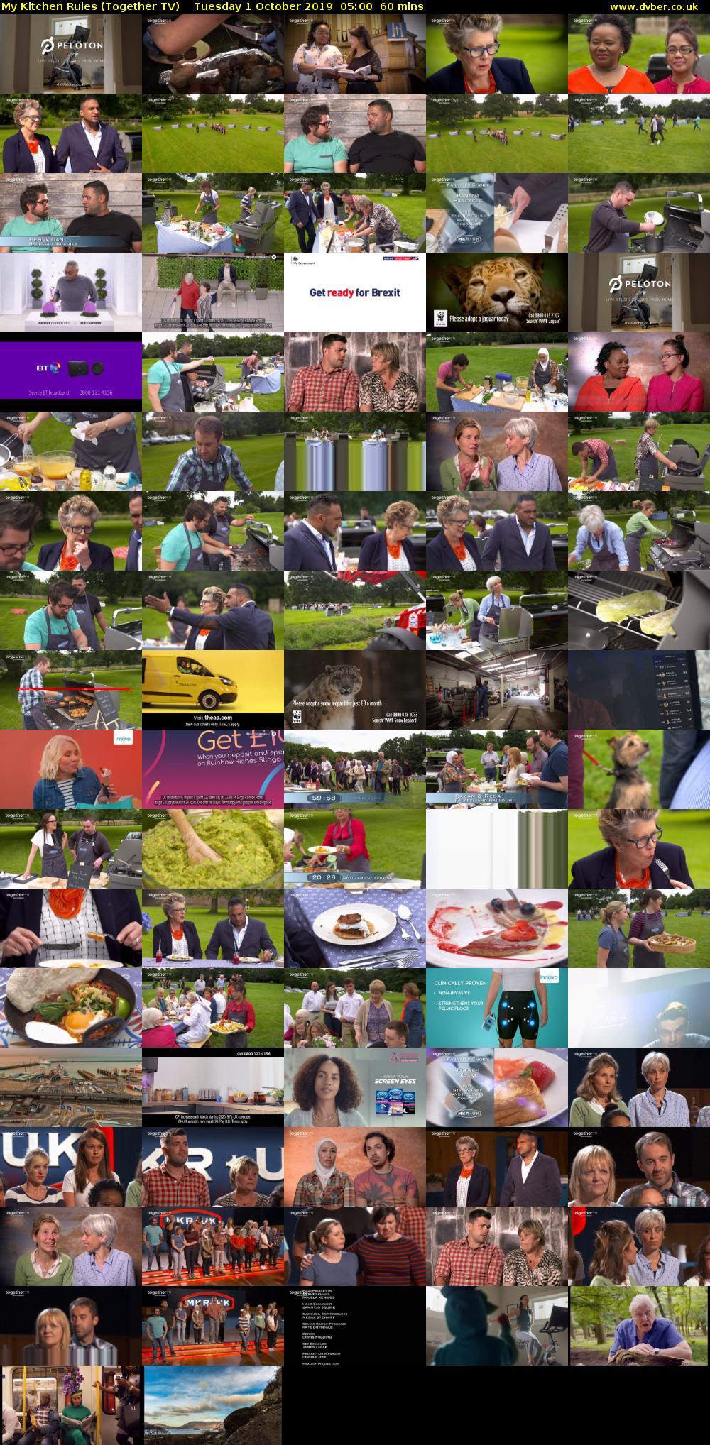 My Kitchen Rules (Together TV) Tuesday 1 October 2019 05:00 - 06:00