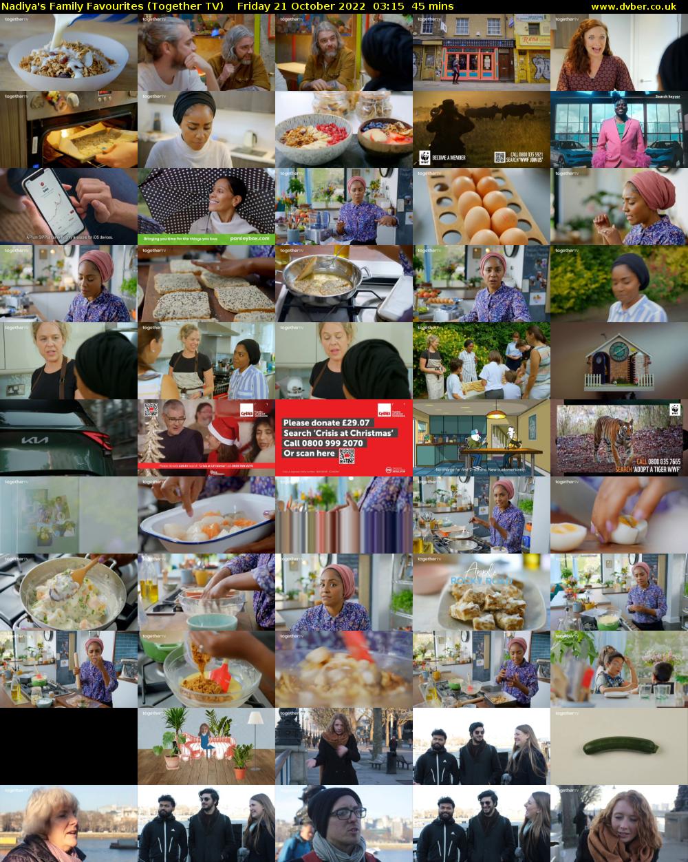 Nadiya's Family Favourites (Together TV) Friday 21 October 2022 03:15 - 04:00