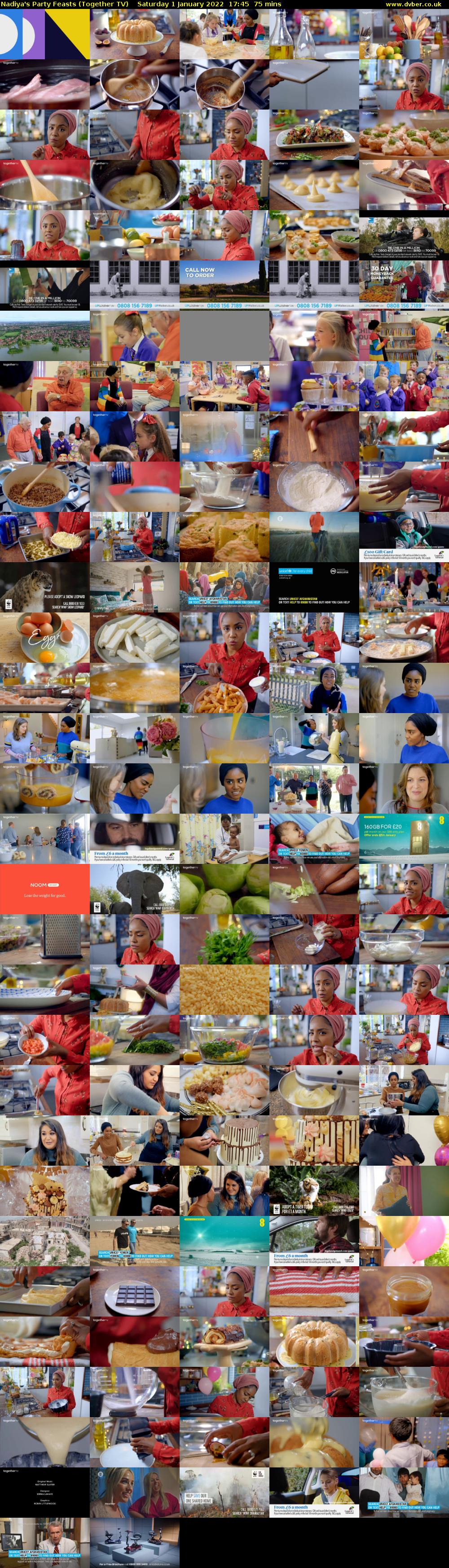 Nadiya's Party Feasts (Together TV) Saturday 1 January 2022 17:45 - 19:00