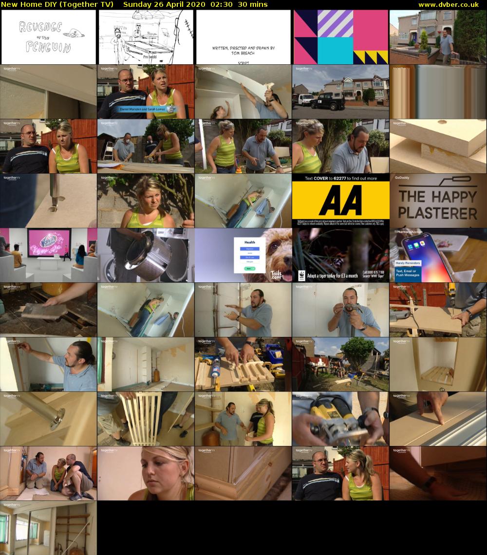 New Home DIY (Together TV) Sunday 26 April 2020 02:30 - 03:00