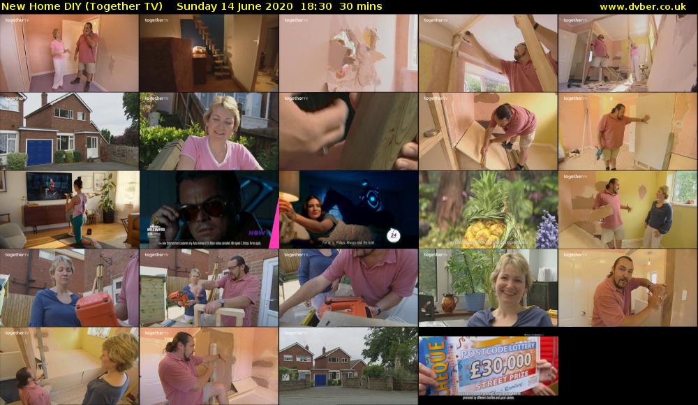 New Home DIY (Together TV) Sunday 14 June 2020 18:30 - 19:00