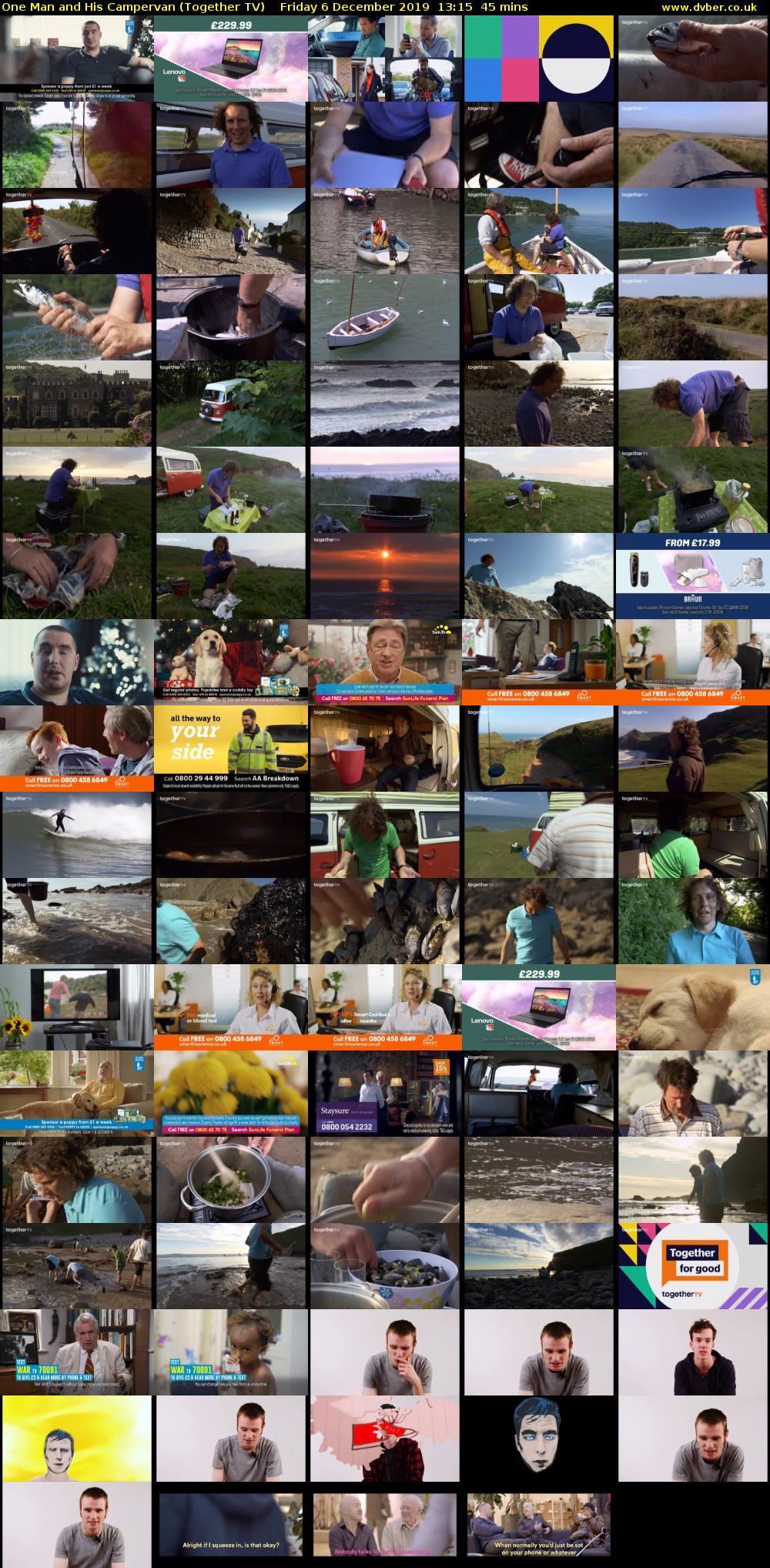 One Man and His Campervan (Together TV) Friday 6 December 2019 13:15 - 14:00