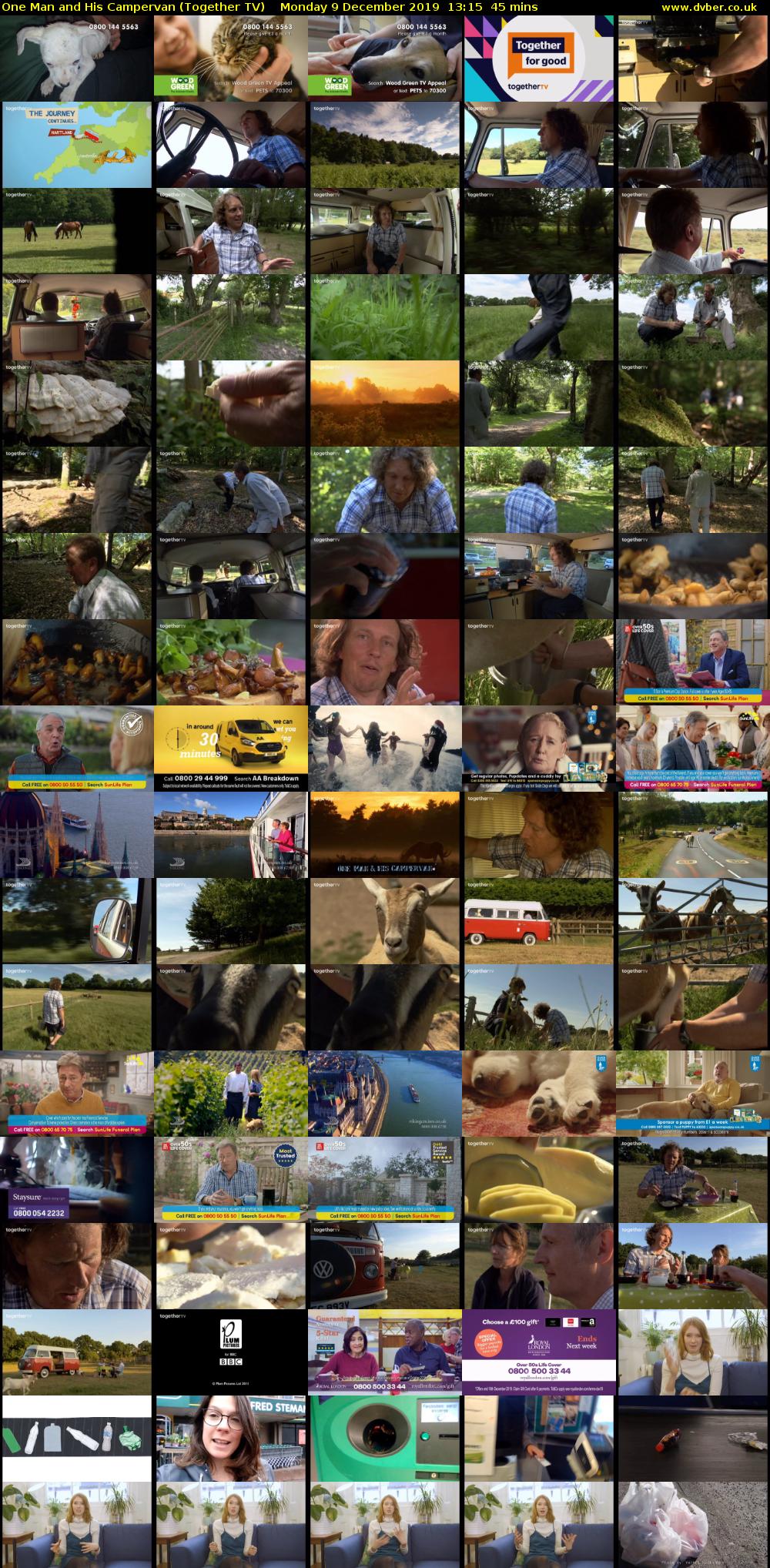 One Man and His Campervan (Together TV) Monday 9 December 2019 13:15 - 14:00