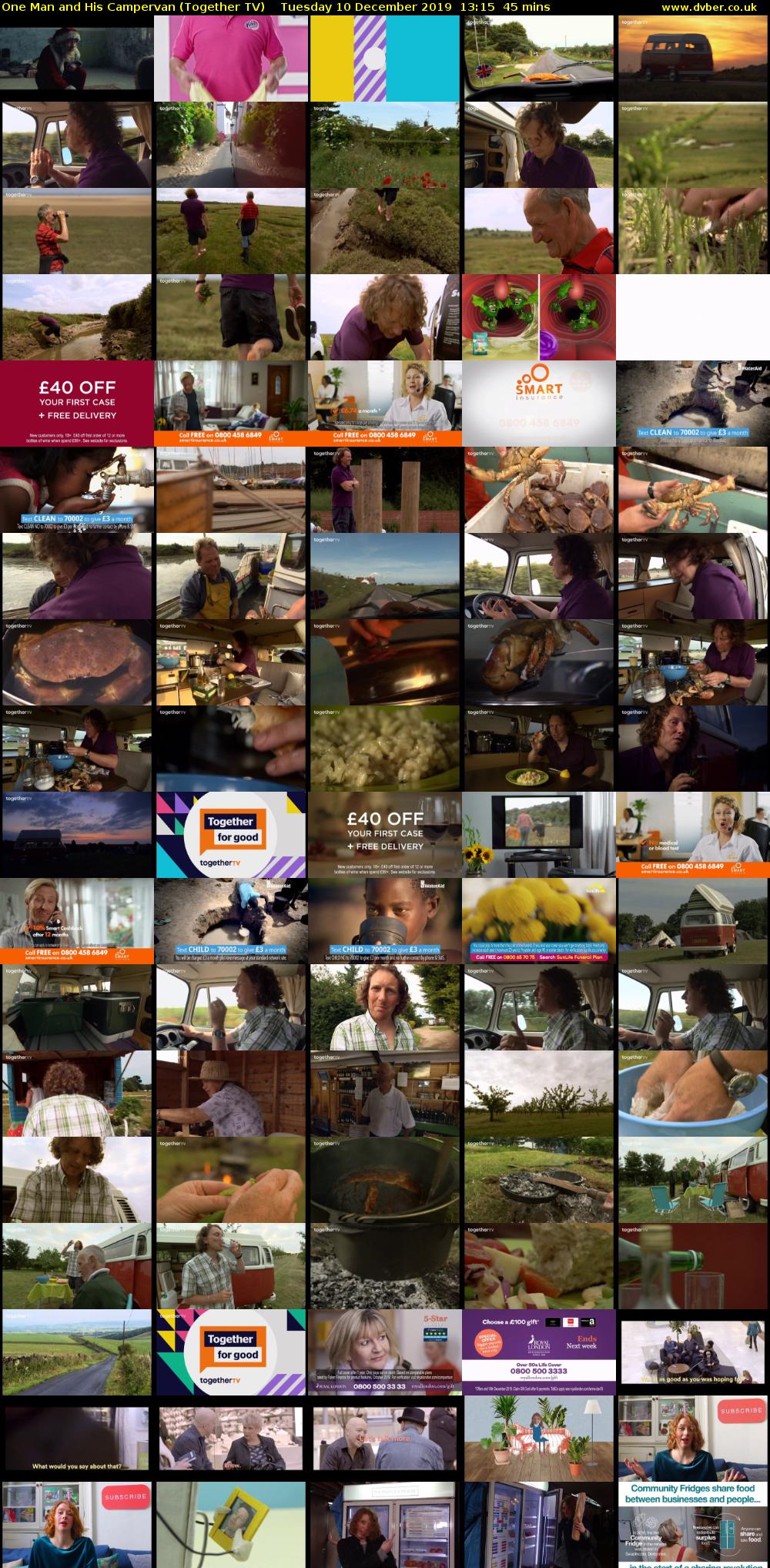 One Man and His Campervan (Together TV) Tuesday 10 December 2019 13:15 - 14:00