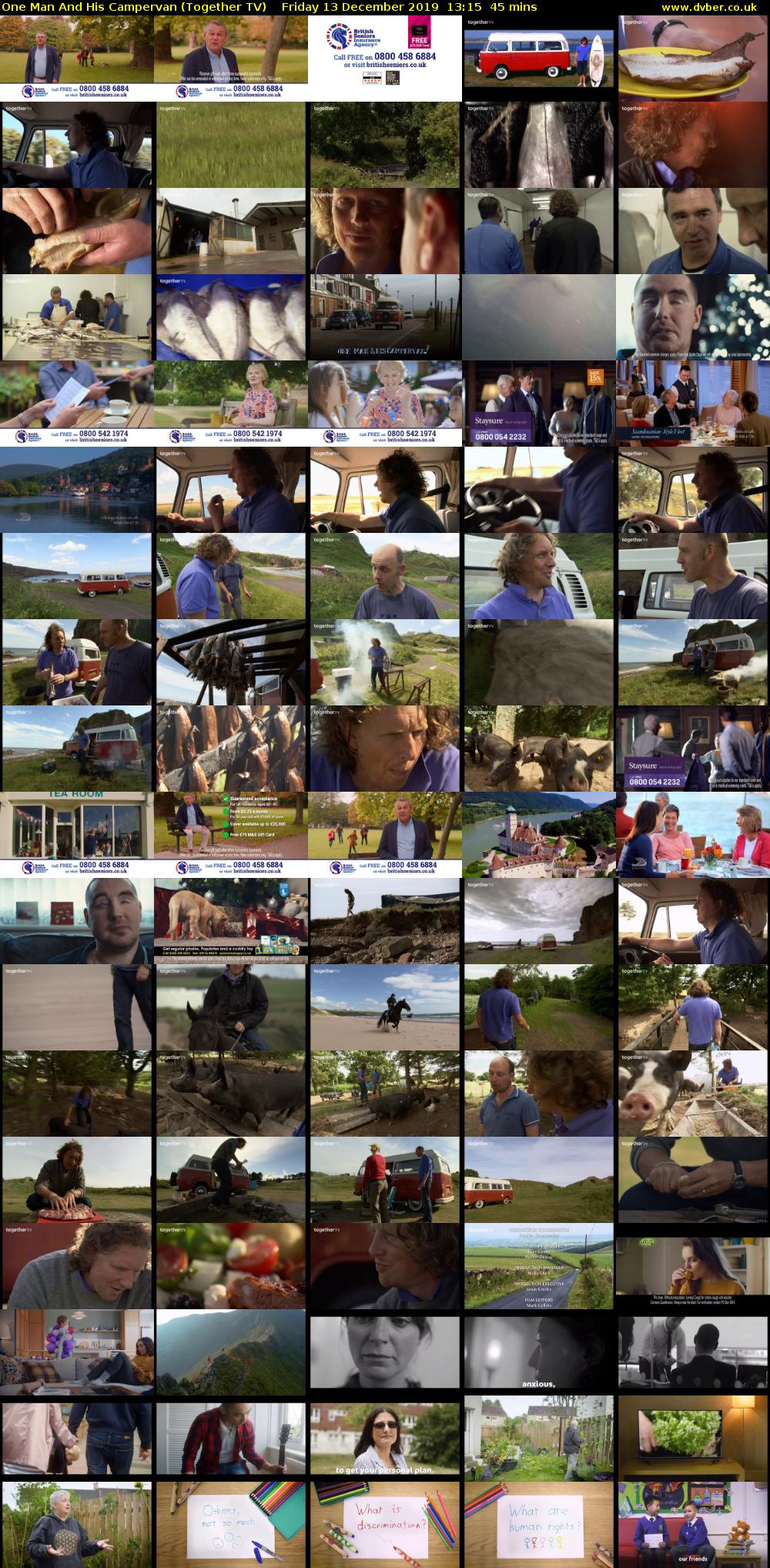 One Man and His Campervan (Together TV) Friday 13 December 2019 13:15 - 14:00