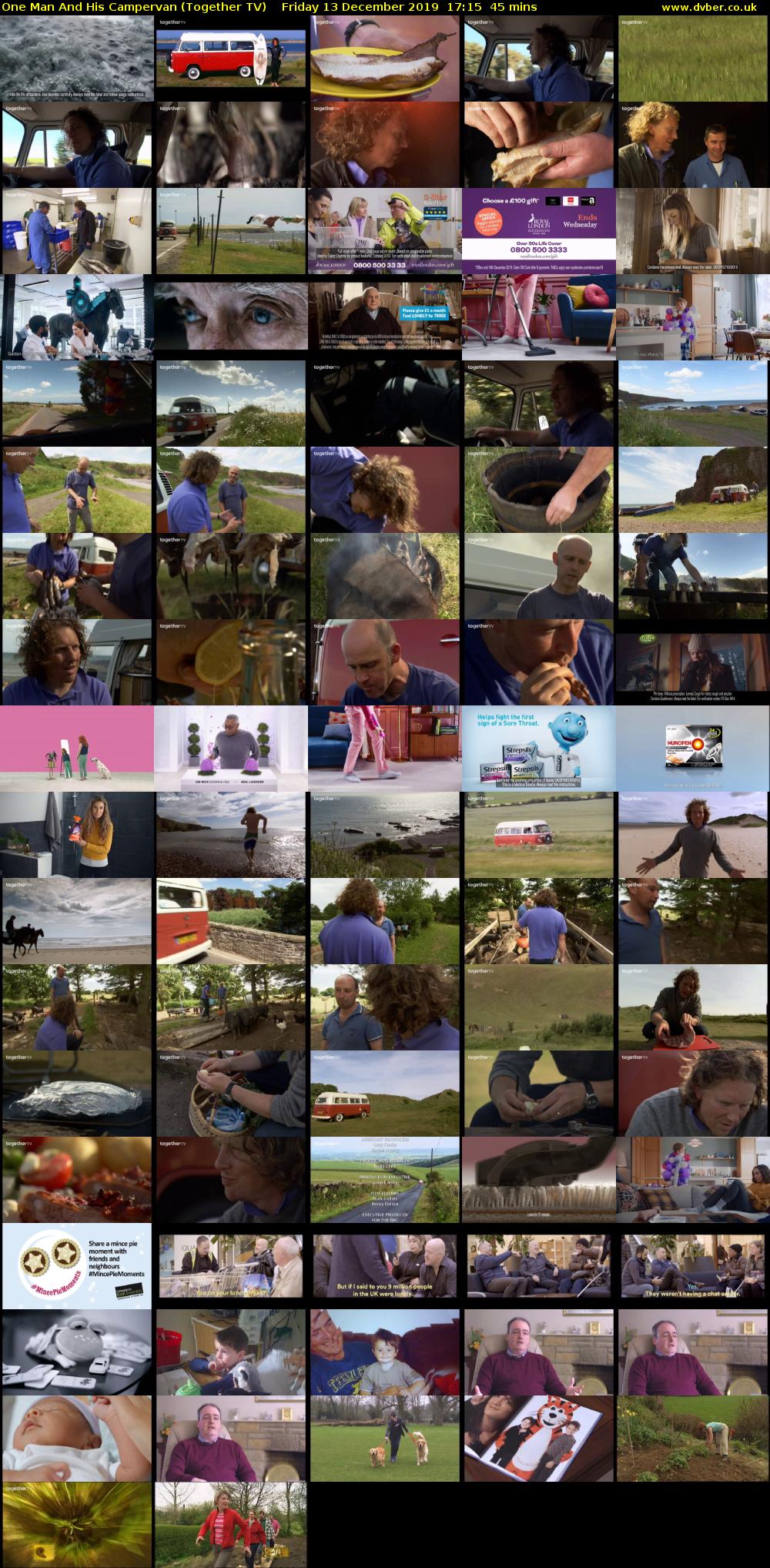 One Man and His Campervan (Together TV) Friday 13 December 2019 17:15 - 18:00