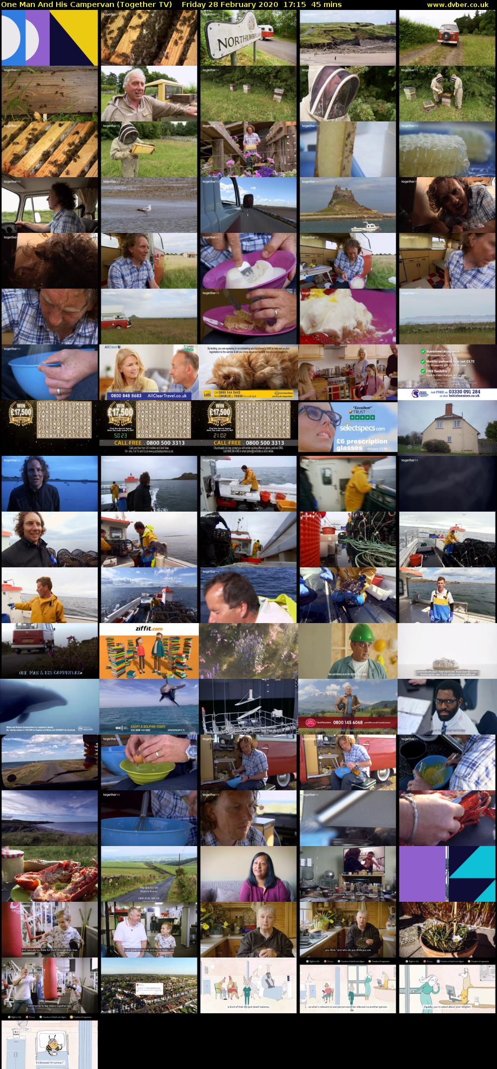 One Man and His Campervan (Together TV) Friday 28 February 2020 17:15 - 18:00