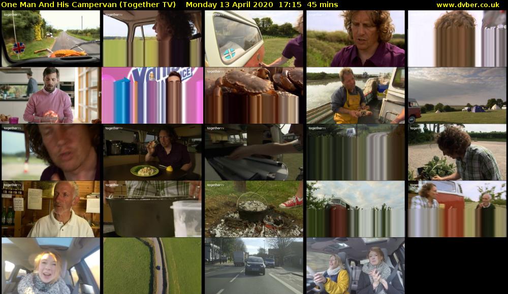 One Man and His Campervan (Together TV) Monday 13 April 2020 17:15 - 18:00