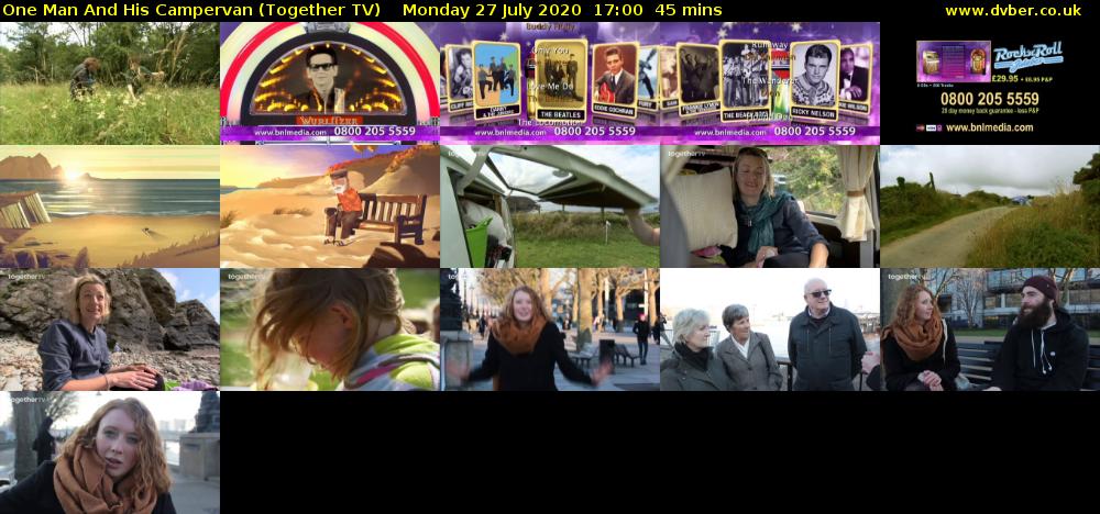 One Man and His Campervan (Together TV) Monday 27 July 2020 17:00 - 17:45