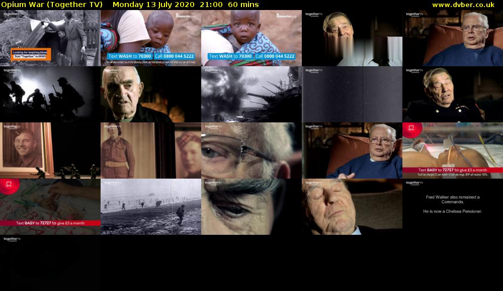 Opium War (Together TV) Monday 13 July 2020 21:00 - 22:00
