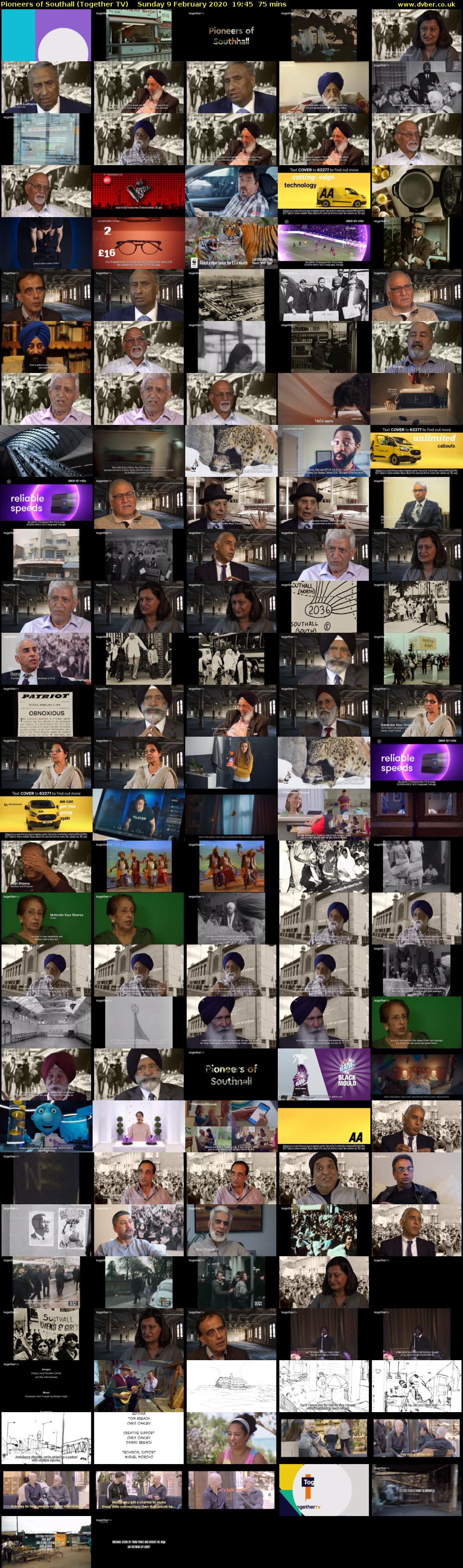 Pioneers of Southall (Together TV) Sunday 9 February 2020 19:45 - 21:00