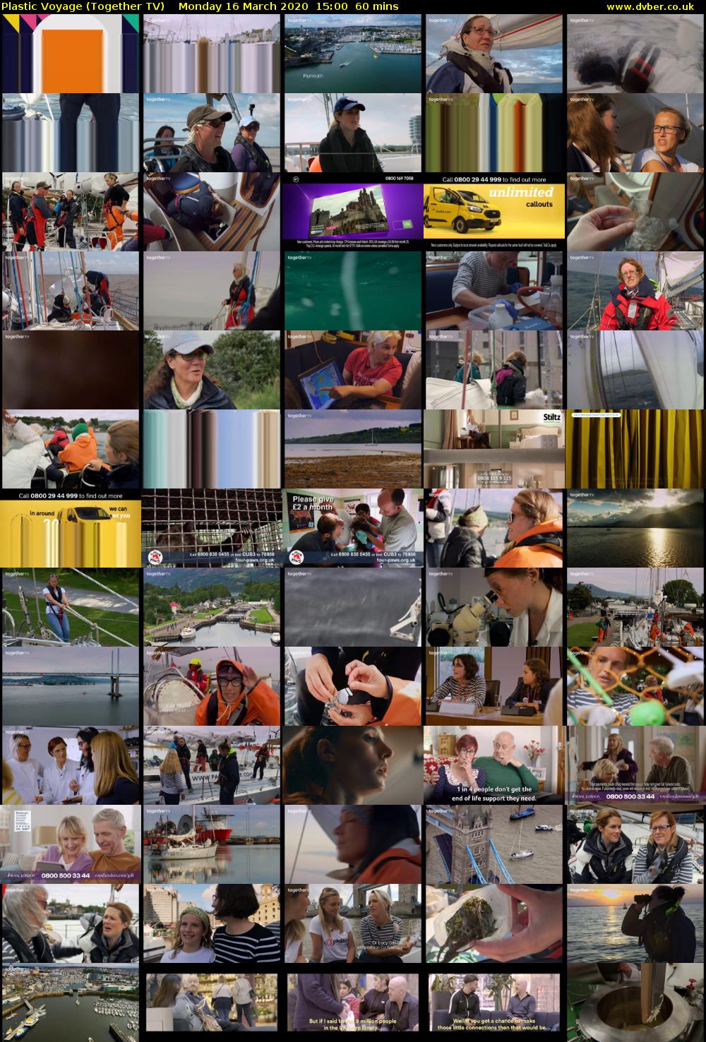 Plastic Voyage (Together TV) Monday 16 March 2020 15:00 - 16:00