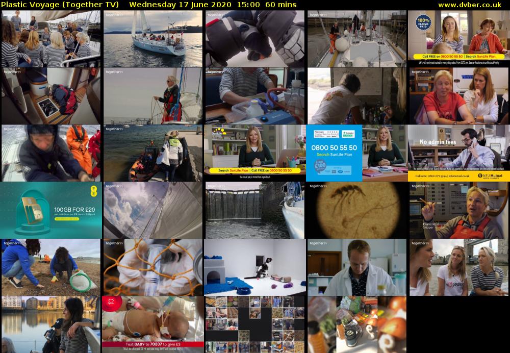 Plastic Voyage (Together TV) Wednesday 17 June 2020 15:00 - 16:00
