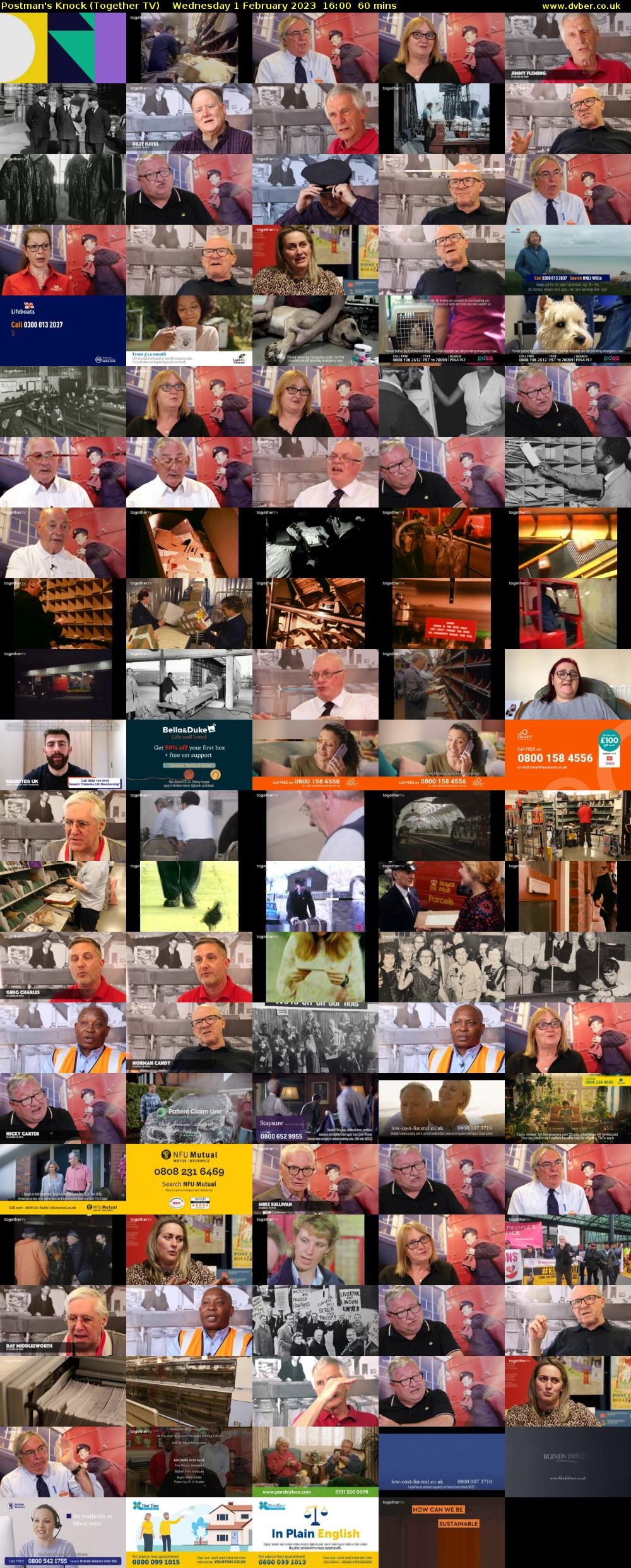 Postman's Knock (Together TV) Wednesday 1 February 2023 16:00 - 17:00