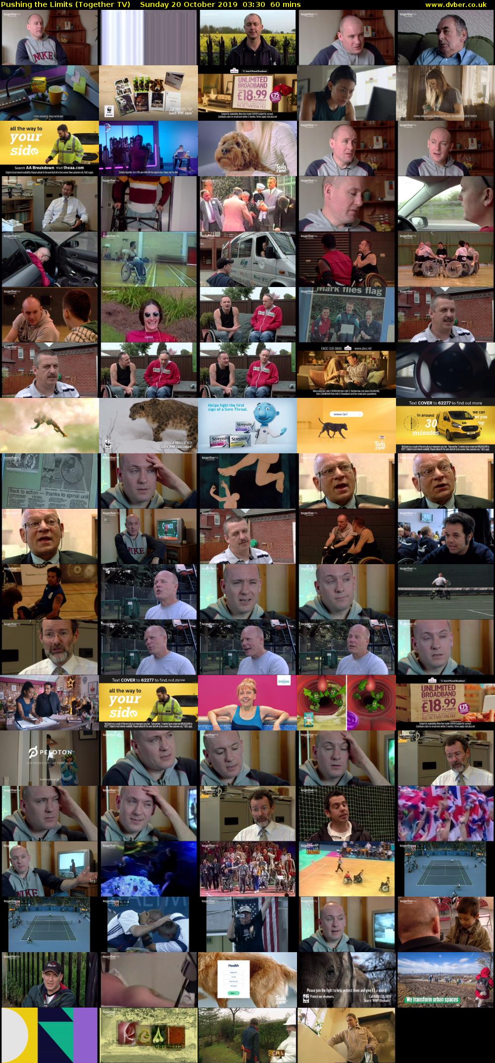 Pushing the Limits (Together TV) Sunday 20 October 2019 03:30 - 04:30