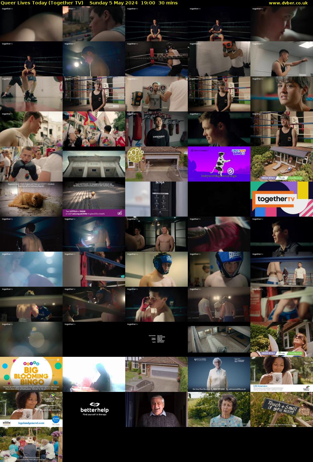 Queer Lives Today (Together TV) Sunday 5 May 2024 19:00 - 19:30