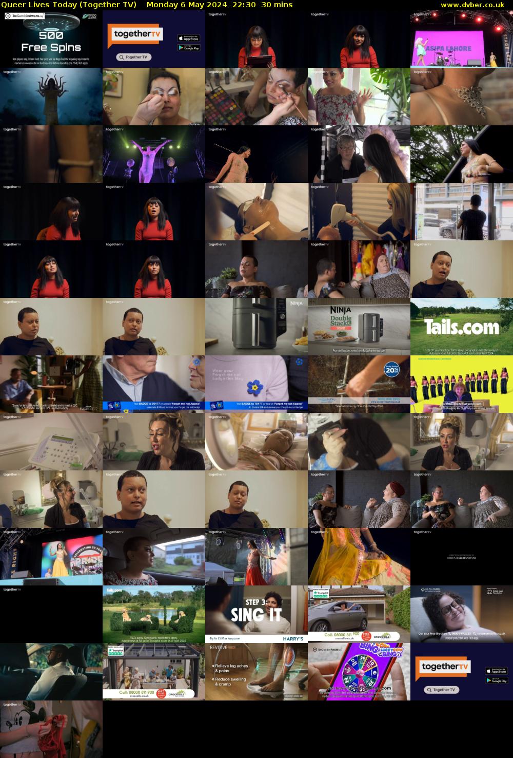 Queer Lives Today (Together TV) Monday 6 May 2024 22:30 - 23:00