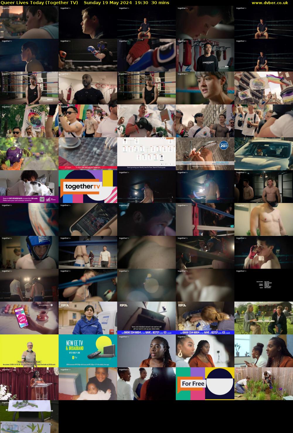 Queer Lives Today (Together TV) Sunday 19 May 2024 19:30 - 20:00