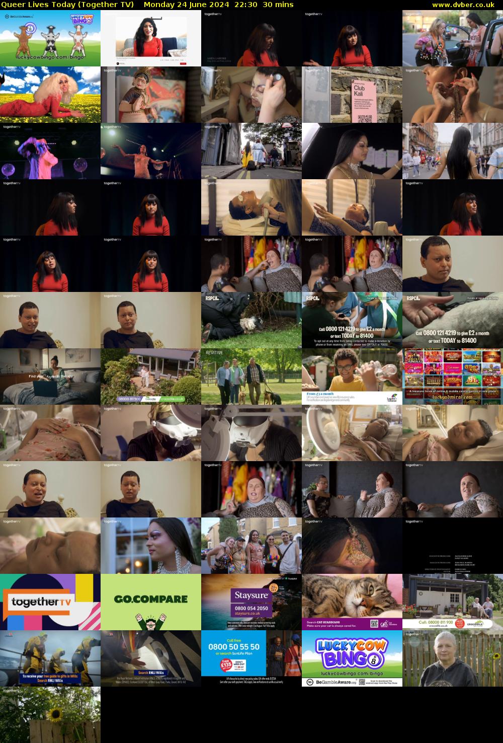 Queer Lives Today (Together TV) Monday 24 June 2024 22:30 - 23:00
