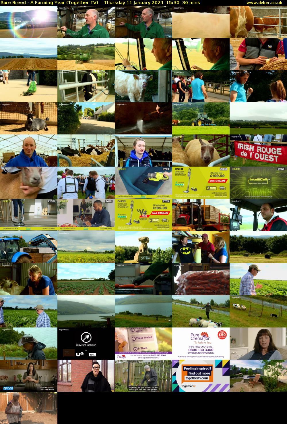 Rare Breed - A Farming Year (Together TV) Thursday 11 January 2024 15:30 - 16:00