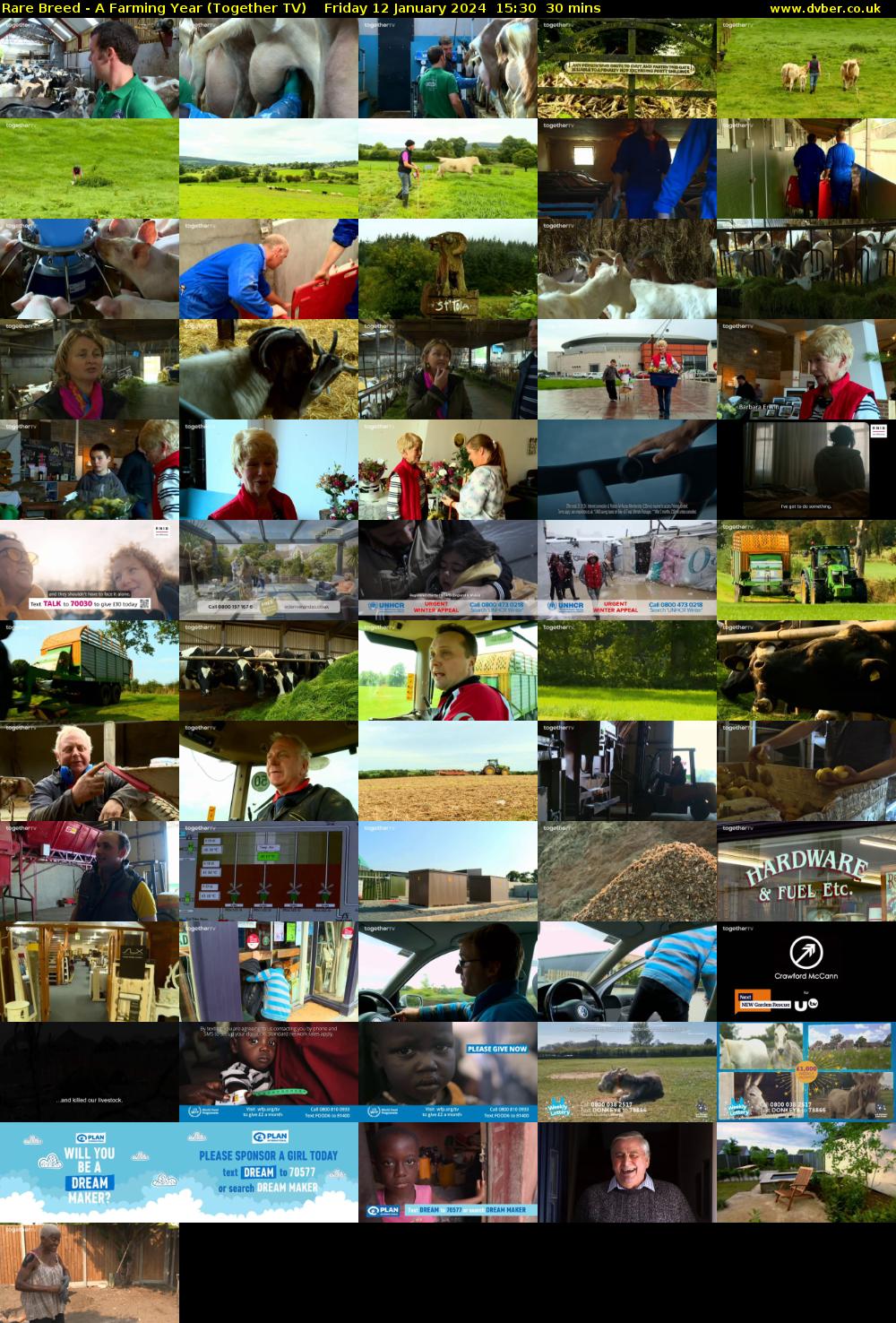 Rare Breed - A Farming Year (Together TV) Friday 12 January 2024 15:30 - 16:00