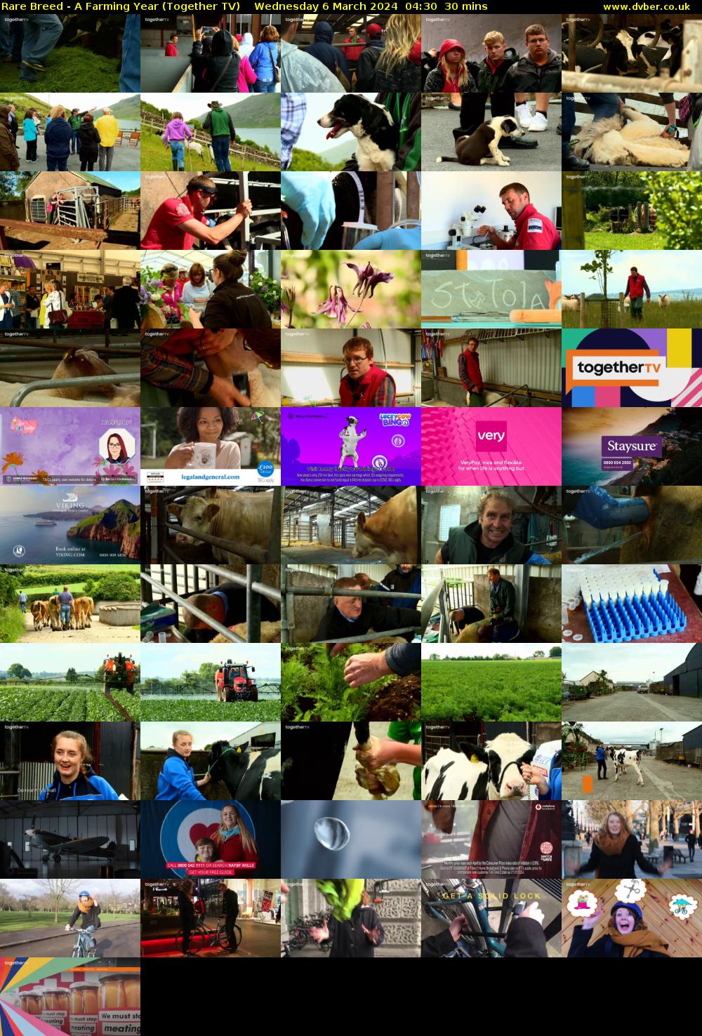 Rare Breed - A Farming Year (Together TV) Wednesday 6 March 2024 04:30 - 05:00