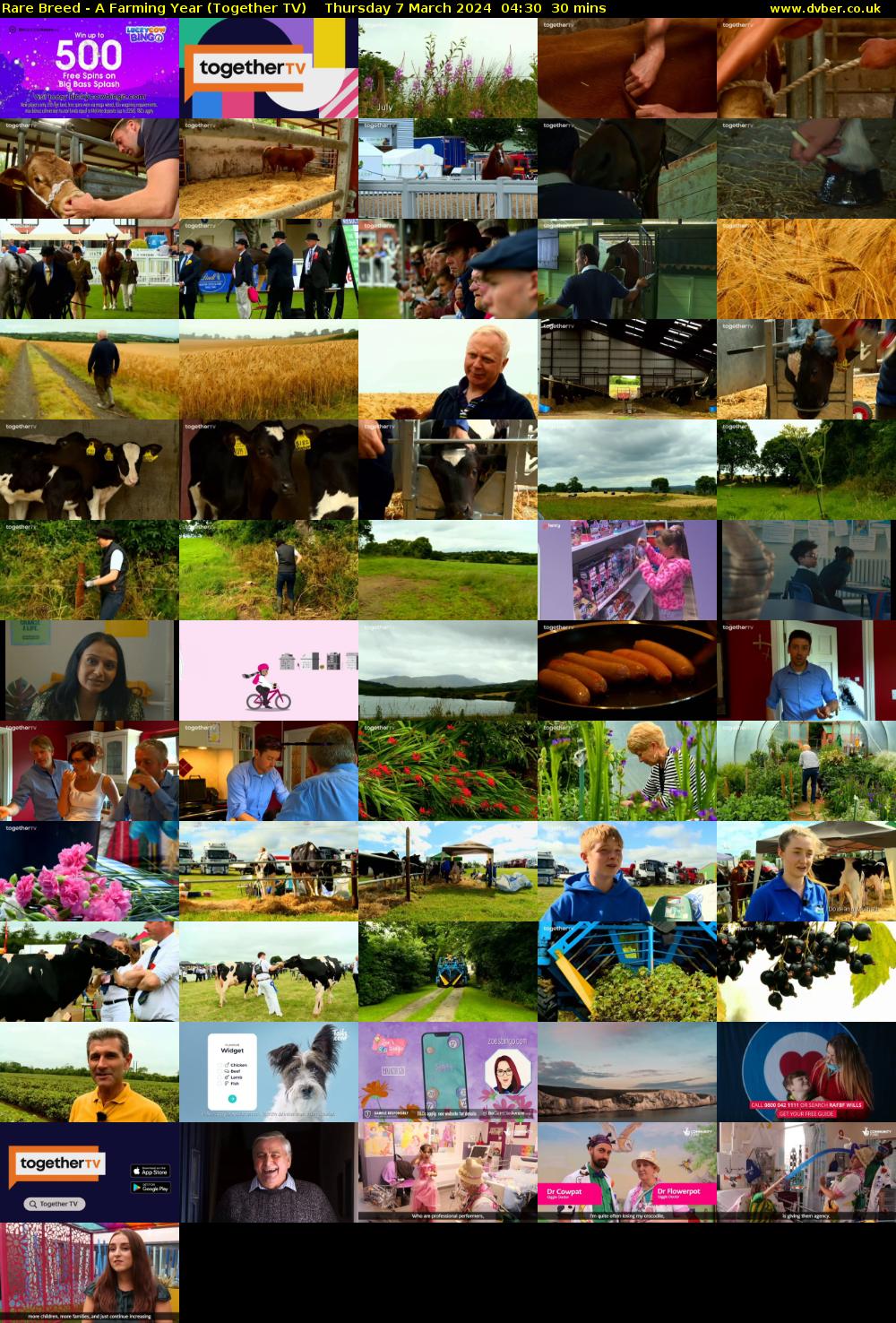 Rare Breed - A Farming Year (Together TV) Thursday 7 March 2024 04:30 - 05:00