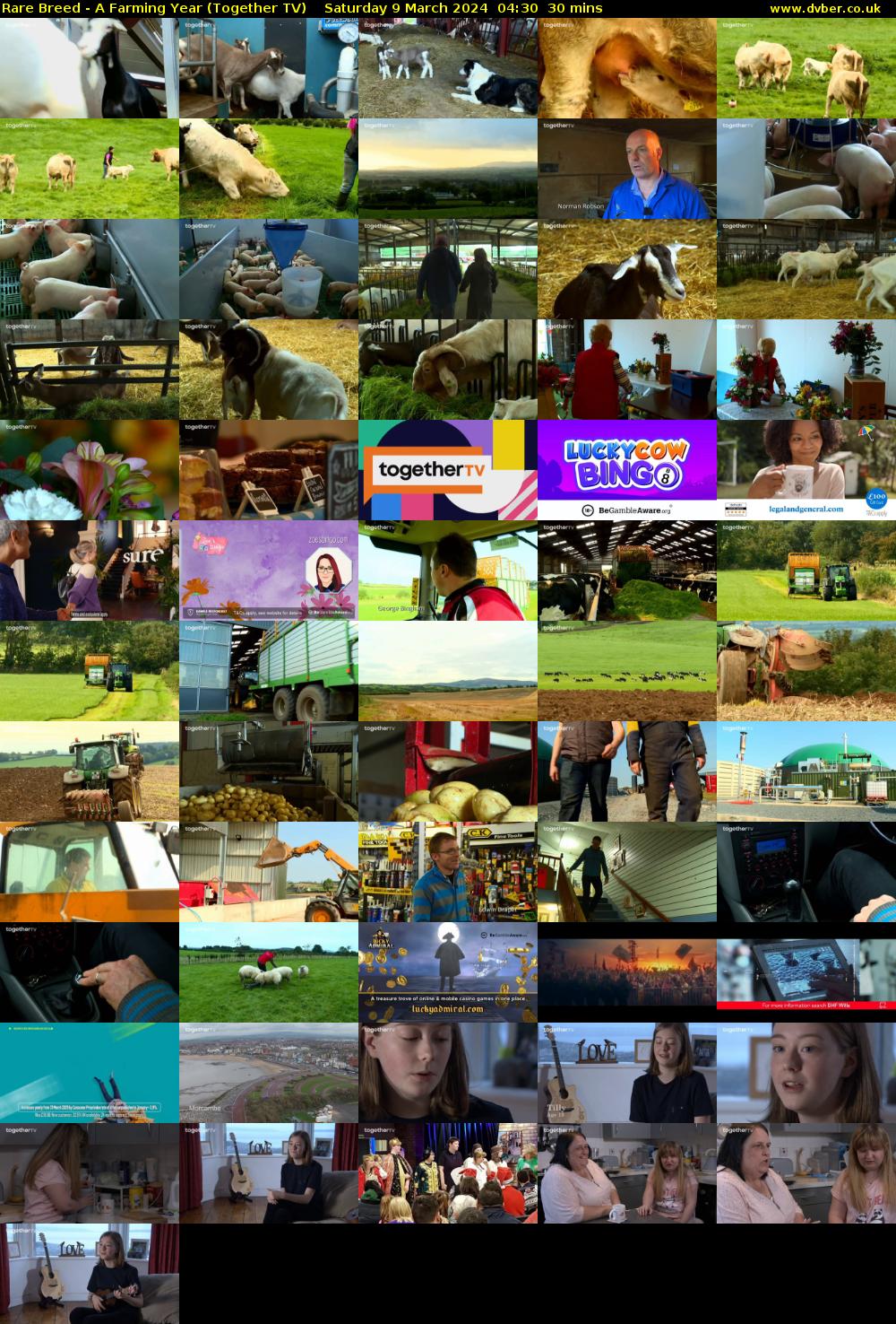 Rare Breed - A Farming Year (Together TV) Saturday 9 March 2024 04:30 - 05:00